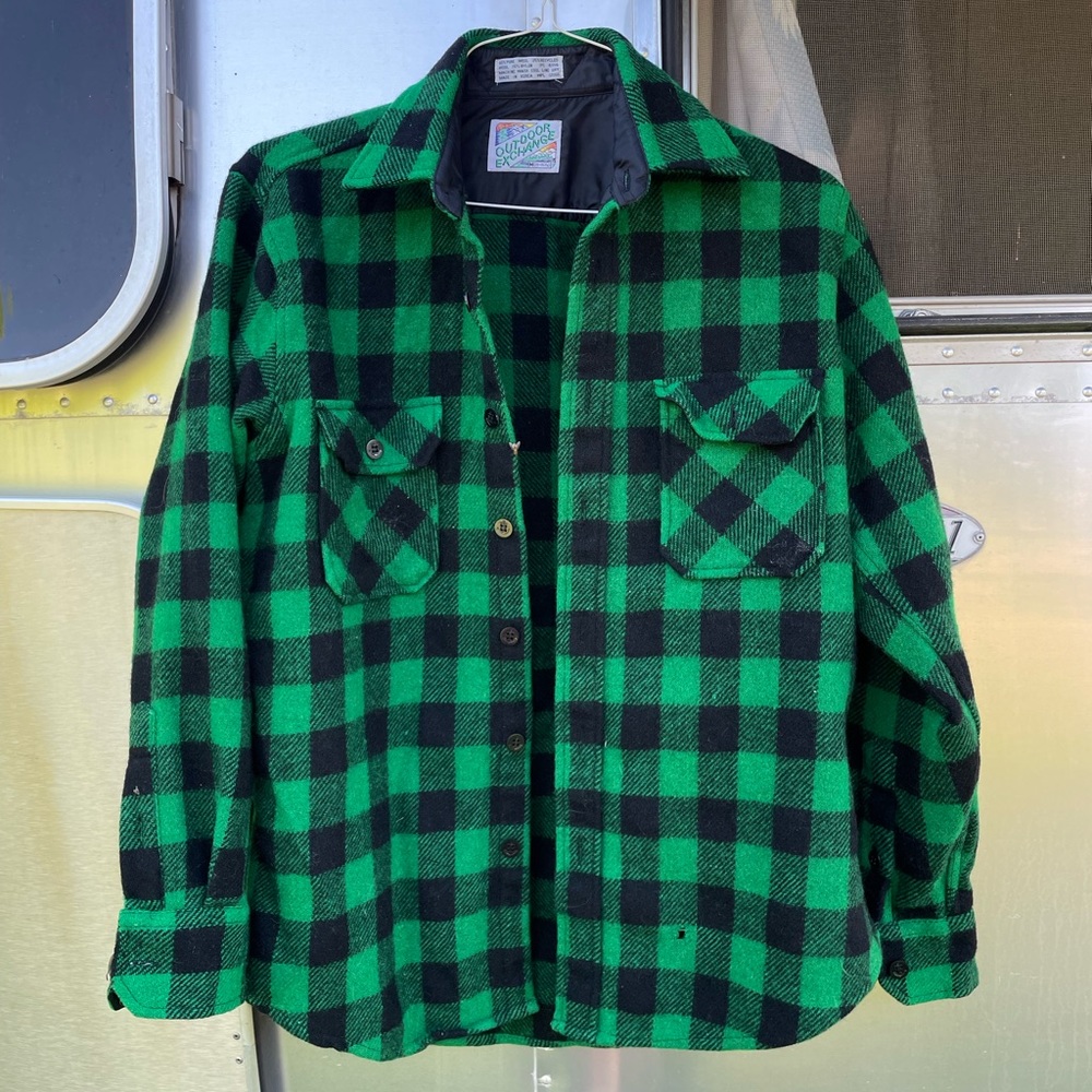 Outdoor Exchange - Vintage Wool Shacket - M